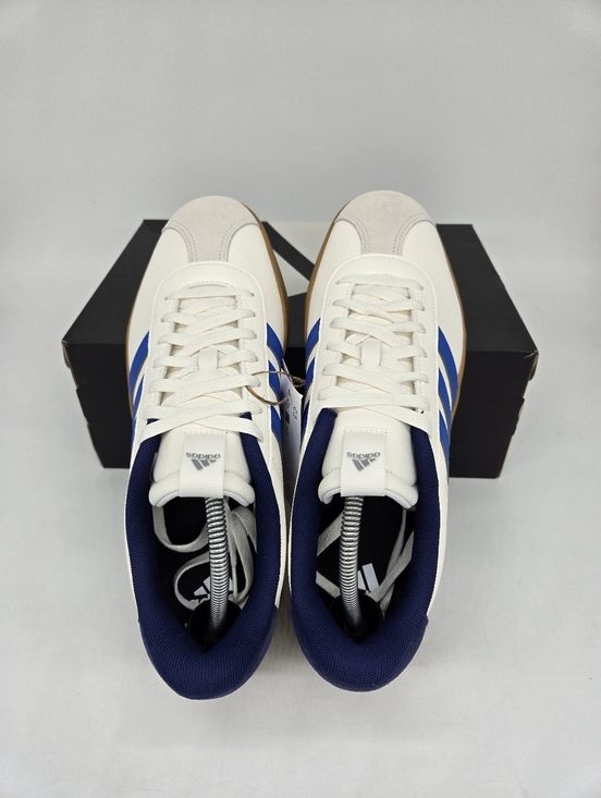Adidas Men\'s VL Court 3.0 JR8634 Core White Bright Royal Dark Blue Shoe Size 9.5 main image 5
